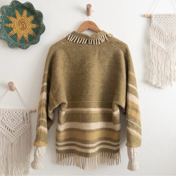 Lapp Lander Virgin Wool Moth Resistant Cardigan Coat Norway Size medium - Picture 7 of 7